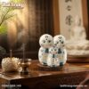 Tượng Tam Niệm Gốm Sứ Bát Tràng Bình An BT-TG12 - Chi tiết 3
