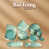 Bộ bát đĩa gia đình men ngọc viền nâu 20 chi tiết BT-BD146 - Ảnh đại diện