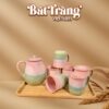 Bộ bình uống trà chanh trà đá mùa hè men hoả biến hồng xanh BT-BN35 - Ảnh đại diện