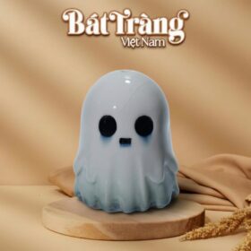 Ống tiết kiệm hình hồn ma nhỏ halloween dễ thương BT-HĐ28