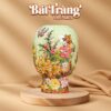 Bình hoa trang trí cao cấp hoạ tiết Kim Điệp Khai Hoa đắp nổi vẽ vàng BT - Ảnh đại diện