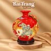 Bình hút lộc Mã Đáo Thành Công hoạ tiết đắp nổi men màu đỏ BT-BHL131 - Ảnh đại diện